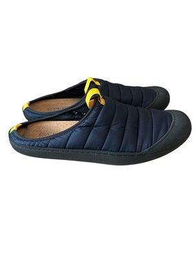 Huckberry Greys Ripstop Men's Slippers Made in Portugal - Navy - Size 9